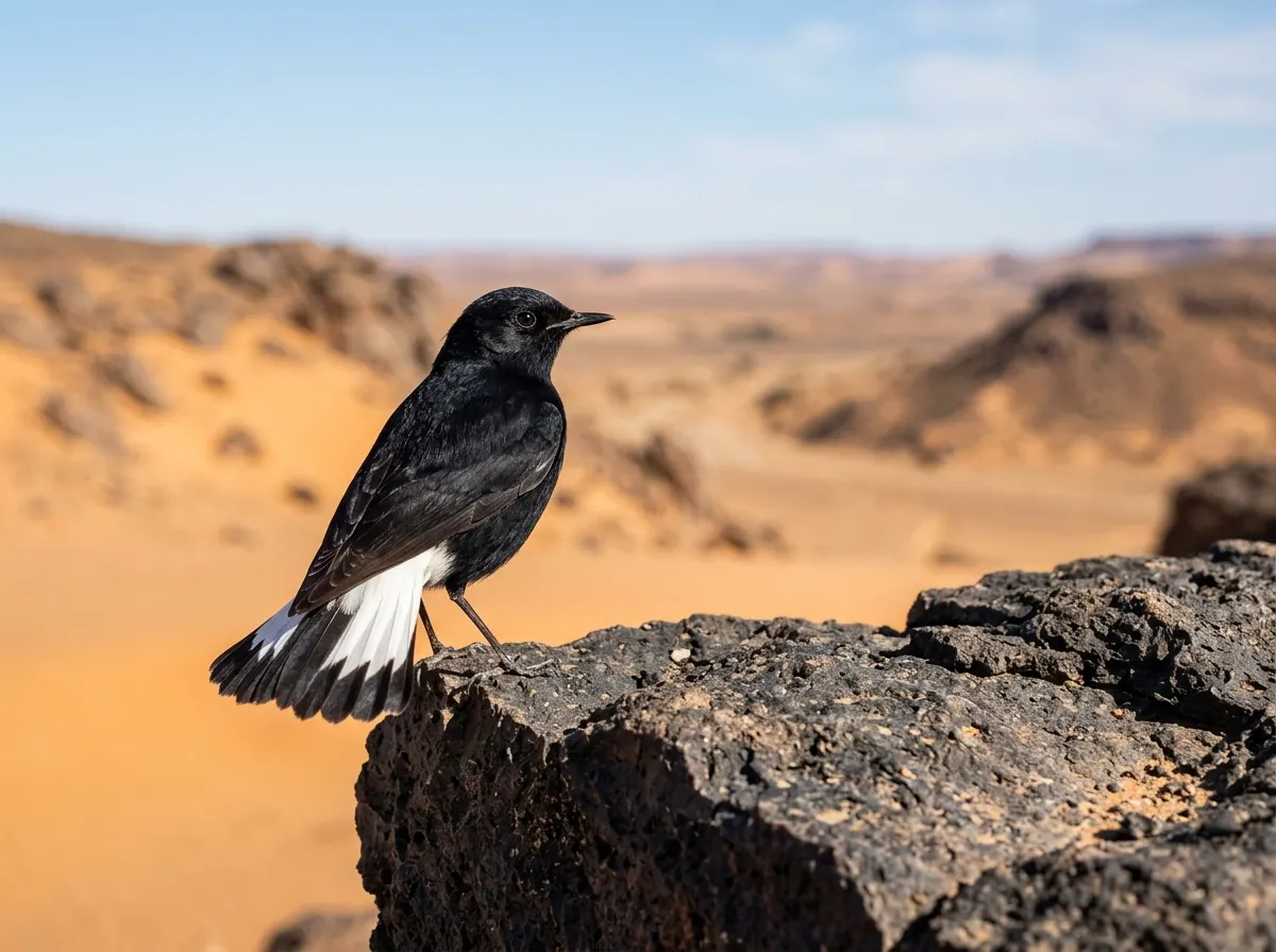 Black Wheatear